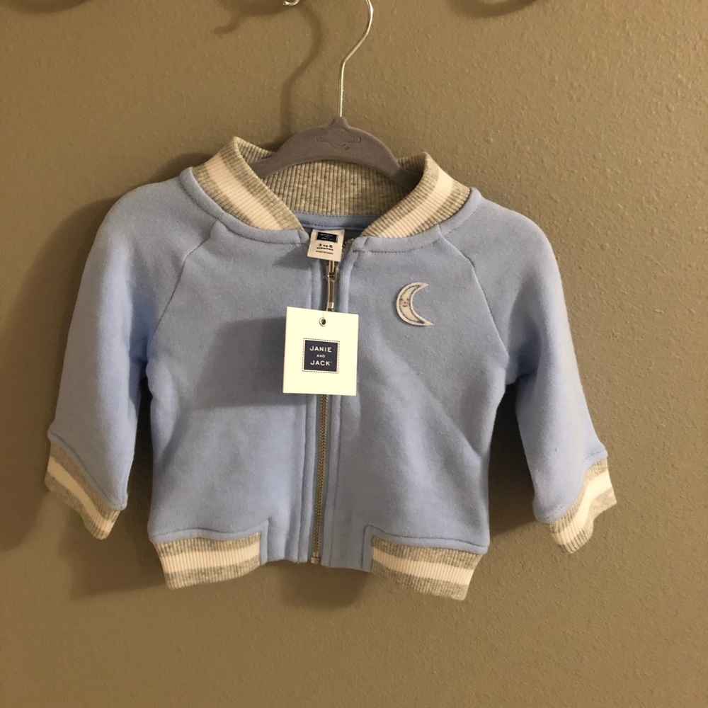 Janie and Jack Zip-up Sweatshirt